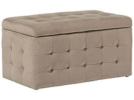 Пуфик для інтер'єрів + місце для зберігання MICHIGAN світло-коричневий