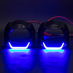 Маски 1,8" BMW G-Style DRL Blue Синій