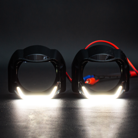 Маски 1,8" BMW G-Style DRL White Білий, фото 1