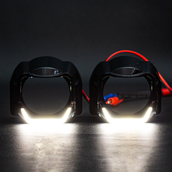 Маски 1,8" BMW G-Style DRL White Білий