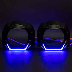 Маски 3.0" BMW G-Style DRL Blue Синій