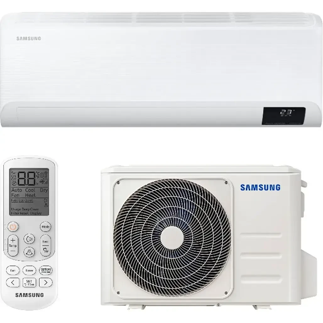 Кондиціонер настінний інверторний Samsung Nordic AR09TXFYBWKNEE спліт-система на 25 кв. м, фото 1