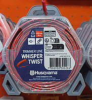 Корд тримерний Husqvarna Whisper Twist 2.0 мм / 15 м Donut Orange/Black