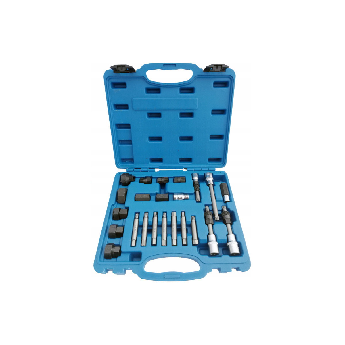 Комплект спецключів для ремонту шківів та генераторів з муфтою зчеплення Bosch/Magneti Marelli 24 шт. Falcon F05502, фото 1