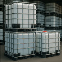 Єврокуб 1000л IBC-Контейнер, Куб пластиковий в рештуванні 1000л, Ємність 1000л, Куб 1000л