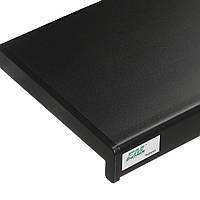 Пластикове підвіконня Fachmann Фахманн чорний матовий