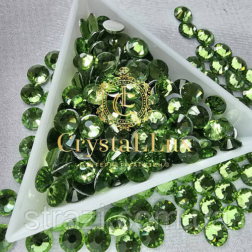 Стразиss30Peridot(6.5мм)50шт"CrystalPremium"