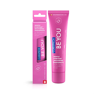 Зубна паста відбілююча Be You Pink зі смаком кавуна (60 мл) CURAPROX