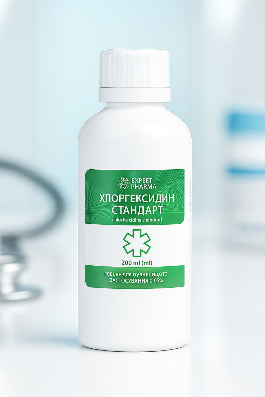 Хлоргексидин Стандарт 0,05%, 200 мл EXPERT PHARMA