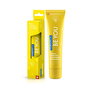 Зубна паста відбілююча Be You Yellow зі смаком грейпфрута і бергамота (60 мл) CURAPROX
