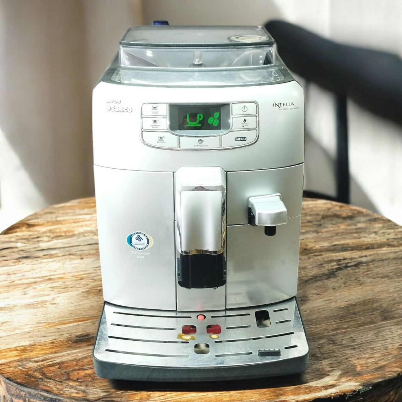 Кавомашина б/у Saeco PHILIPS Intelia One touch Cappuccino ( Без капучінатора ), фото 1