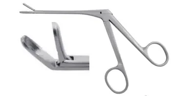 Затискач для назальних тканин LAPOMED, 45°, 105 мм, без фіксатора, L (LPM-0760.376), фото 1