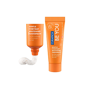 Зубна паста відбілююча Be You Orange MINI зі смаком персика (10 мл) CURAPROX