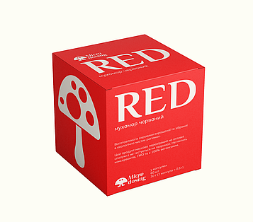 Дієтична добавка “Red” Мухомор червоний, 60 капсул по 0.5 г