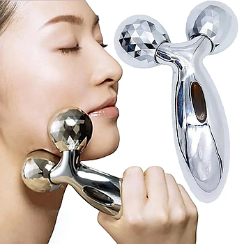 [ОПТ] Роликовий 3D масажер ліфтинг-ефект для тіла та обличчя