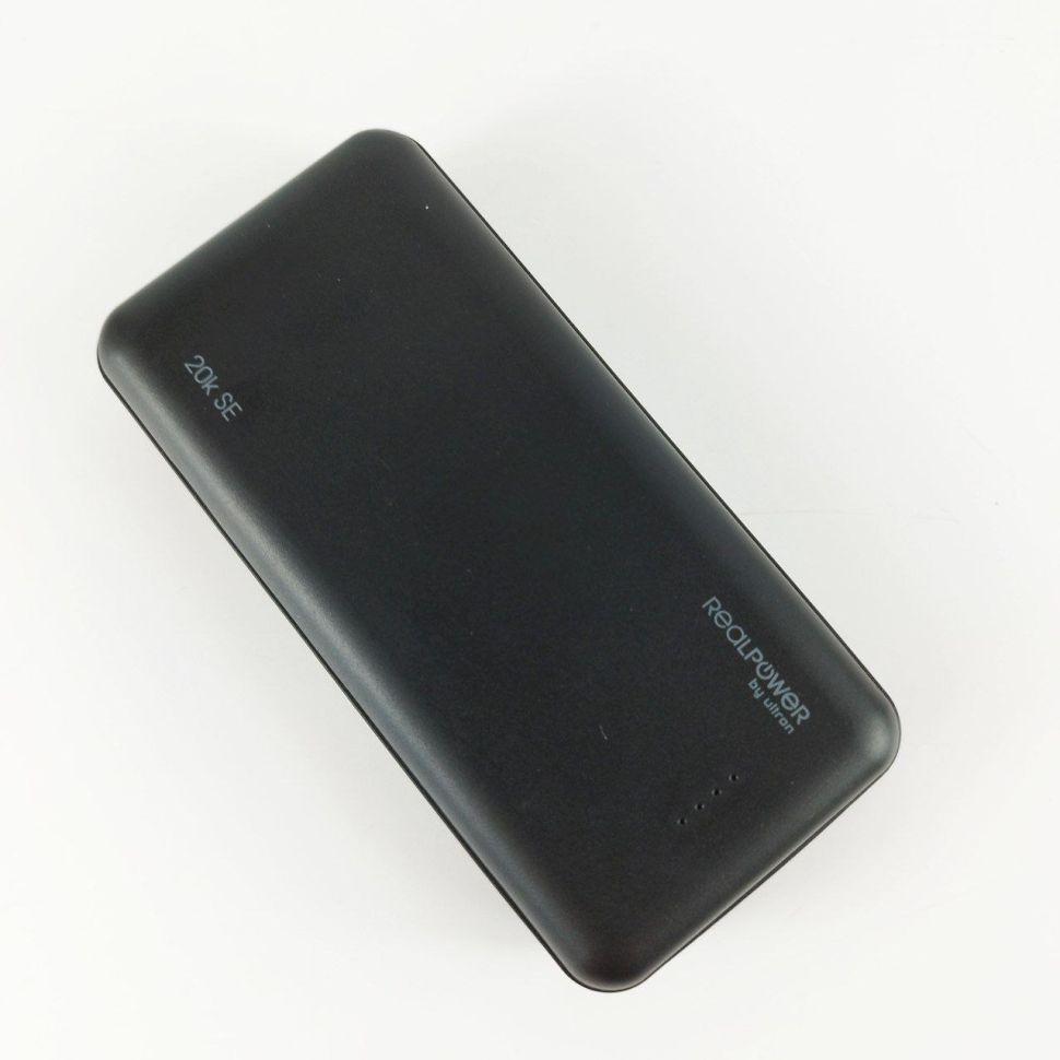 PowerBank RealPower PB-20k SE 20000mAh USB Type-C повербанк