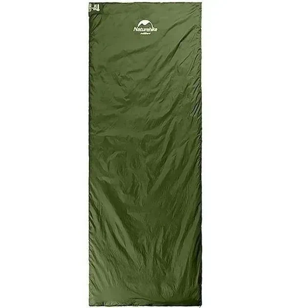 Спальний мішок Naturehike Ultra light LW180 2021 М лівий NH21MSD09 pine green