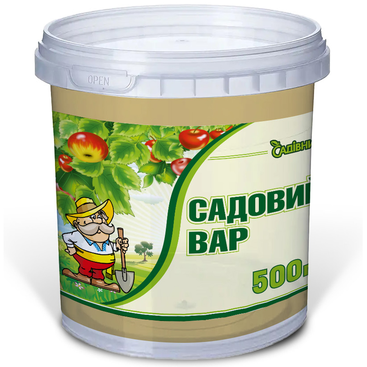 Садовий вар Садівник відро 500 г, фото 1