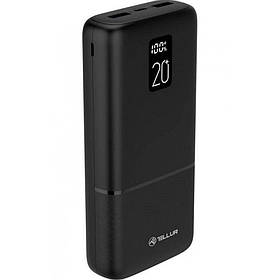 Повербанк Powerbank Tellur PD202 Boost Pro 20000mAh Black (TLL158351)