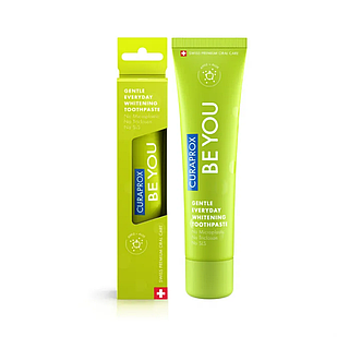 Зубна паста відбілююча Be You Green зі смаком яблука й алое (60 мл) CURAPROX