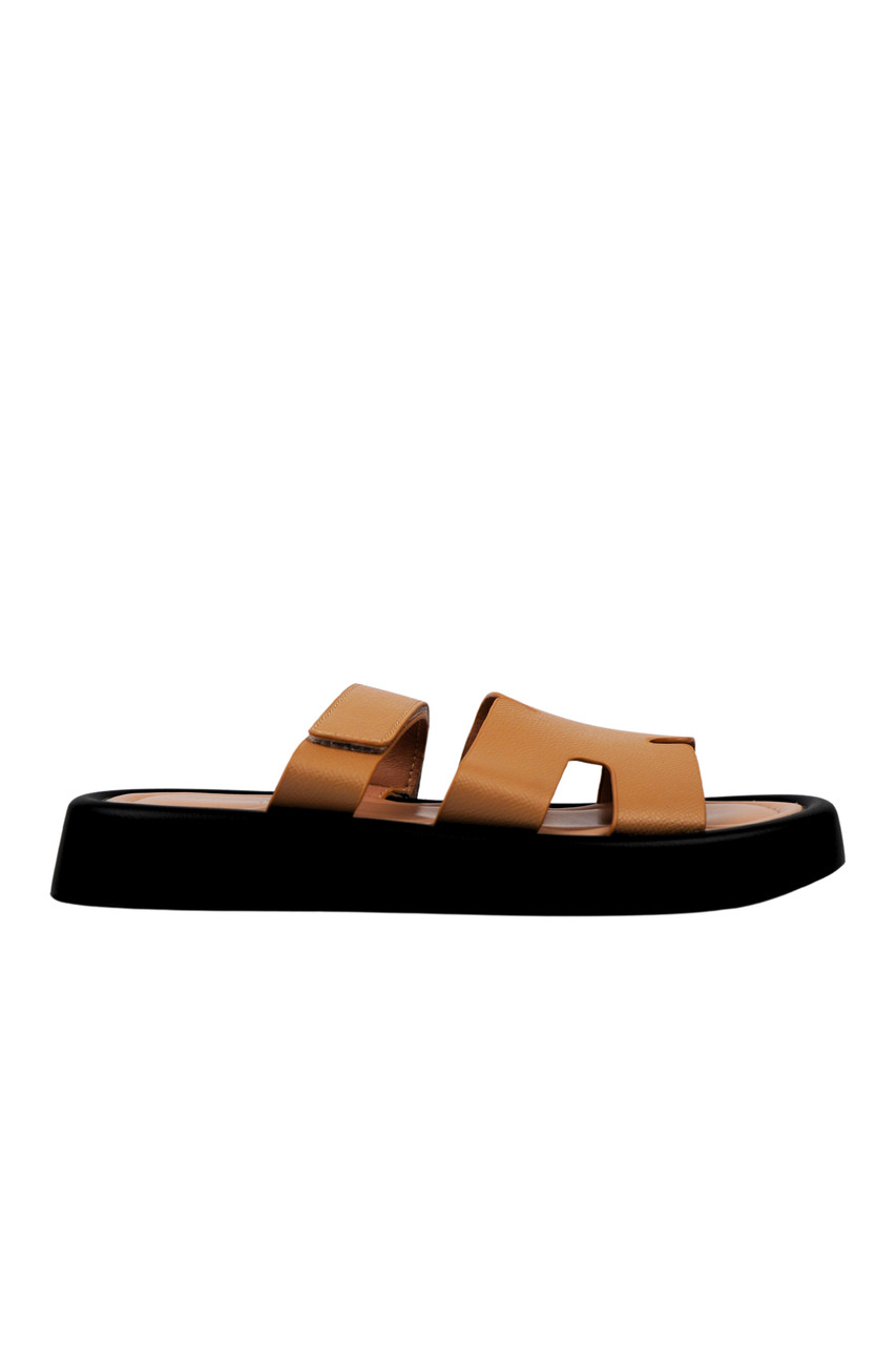 Жіночі шльопанці MD бежеві (W1-3), фото 1