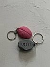 🧠 Брелок «USE IT» — стильне нагадування думати!, фото 5