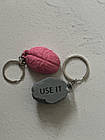 🧠 Брелок «USE IT» — стильне нагадування думати!, фото 2