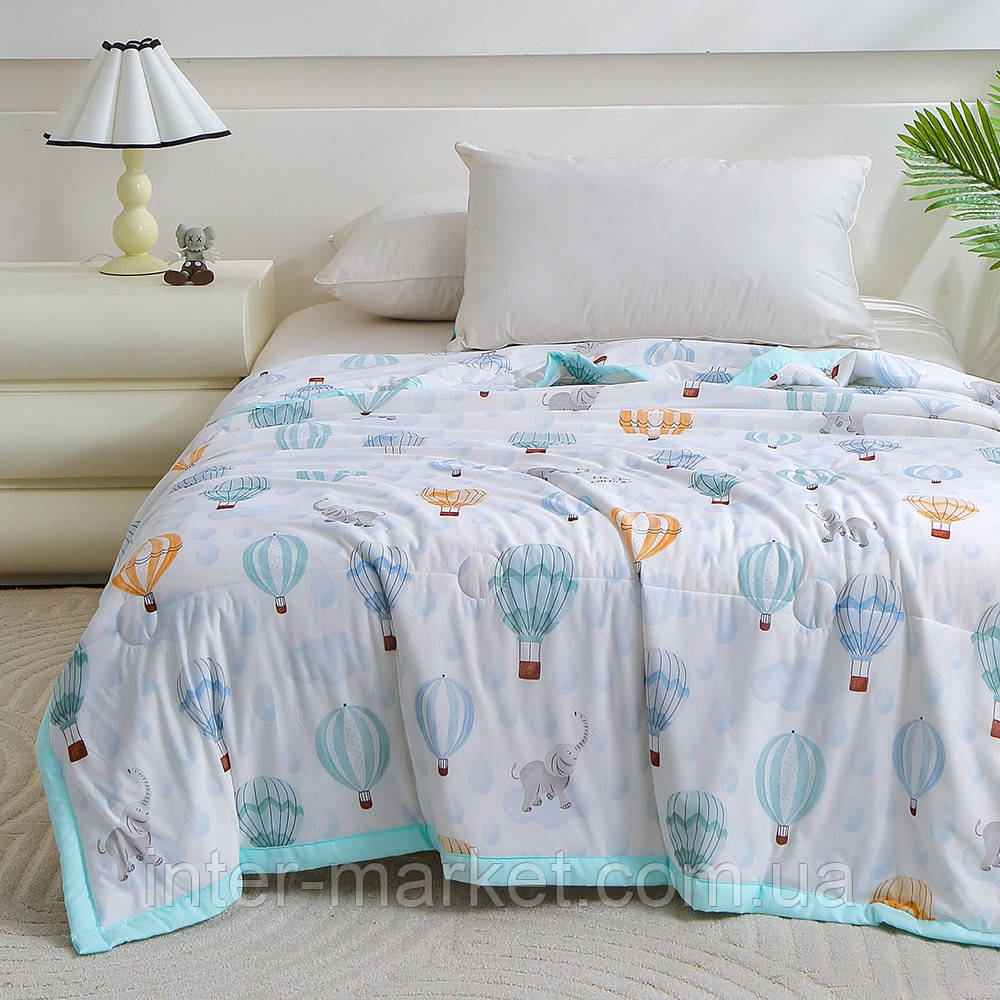 Ковдра літня охолоджуюча для дітей, холодок євророзмір 150х200см., фото 1