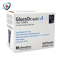 Тест-смужки GlucoDr - 50 шт.
