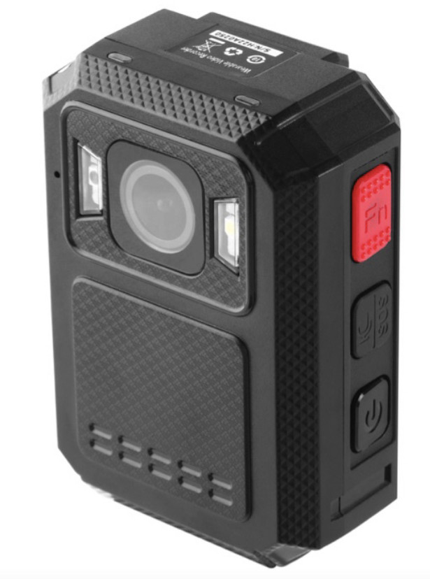 Нагрудна бодикамера поліцейська 21R (X5B) (Wi-Fi, Gps) сертифікована, фото 1