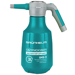 Обприскувач акумуляторний 3 л Grunhelm GHS -3 ручний акумуляторний обприскувач