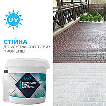Епоксидна фарба для плитки 1 кг Стигла вишня, фото 5