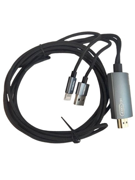 Кабель Lighting/Hdmi + Usb Moxom MX-AX28, фото 1