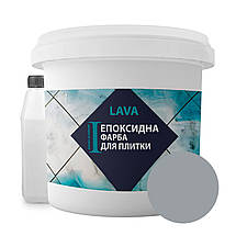 Епоксидна фарба для плитки 1 кг Світло сіра, фото 4