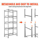 VEVOR 5-ярусний тримач для глечиків для води, двоярусна стійка для глечиків для води, 10 пляшок 302807, фото 4