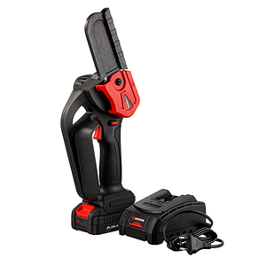 Міні-пила акумуляторна безщіткова безключова 20В 2А·год 8" INTERTOOL STORM WT-9109 (1 АКБ, ЗУ), фото 3