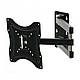 Настінний поворотний кронштейн для телевізора HDL-117B 14"-55", VESA 200x200, до 50 кг, чорний, фото 5