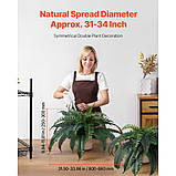 Штучна бостонська папороть VEVOR Пластикова папороть 30 гілок Декорація 2 шт. 300486, фото 2