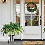 Штучна бостонська папороть VEVOR пластикова папороть 80 гілок декорація 95-105 см 323552, фото 8