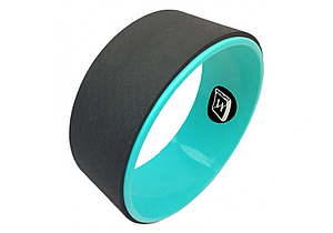 Колесо для йоги EasyFit  (EF-1824) Чорний/м'ятний