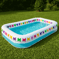 Басейн надувний сімейний Intex 57477 — прямокутний, 295×175×53 см, з сидінням, 800 л, фото 7