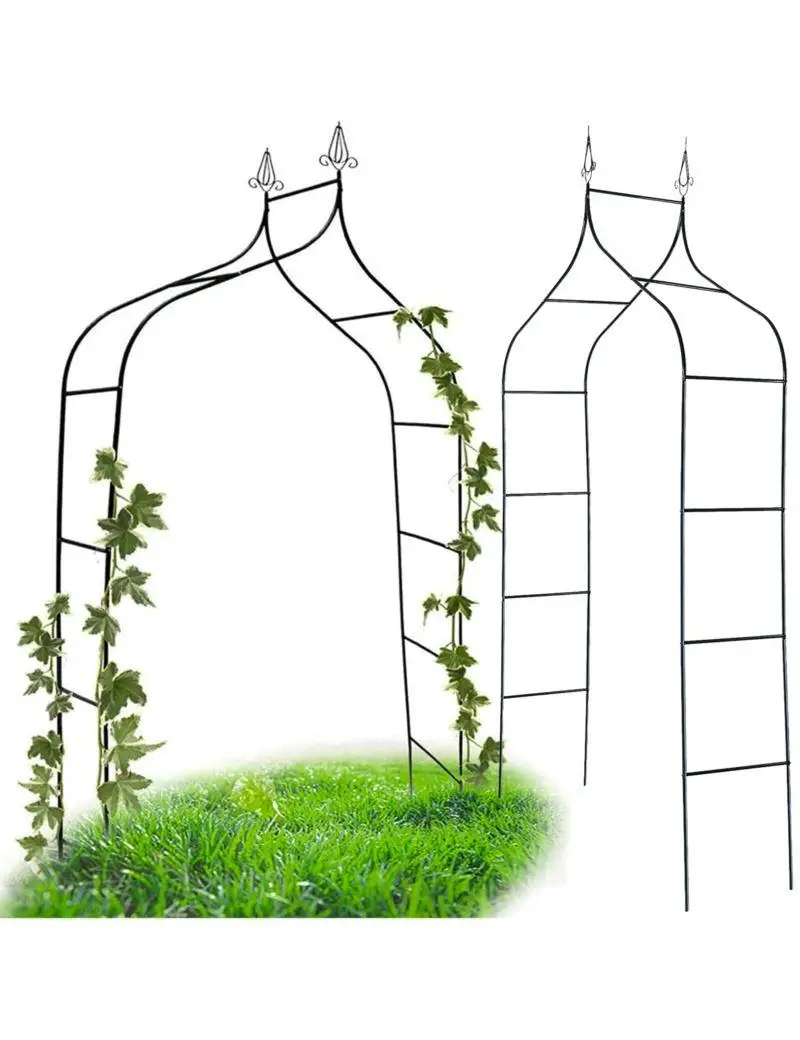 Садова арка опора для троянд квітів Пергола 260см John Green SDH602 Темно-зелена, фото 1