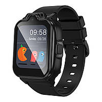 Смарт часы телефон детский Hoco Y104 4G GPS с камерой, Wi Fi, с поддержкой SIM карты