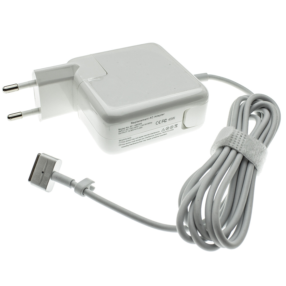 Зарядний пристрій для Apple MacBook 14.5V 3.1A 45W MagSafe 2, фото 1