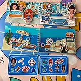 Подарунковий набір Тока Бока альбом будинок у моря, фото 3