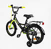 Велосипед дитячий 2-х колісний 16" CORSO MAXIS CL-16338 чорно-салатовий, фото 3