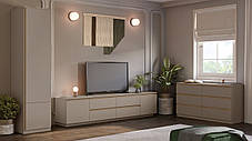 Тумба під телевізор Фріда 530х2300х420мм тоффі Світ меблів, фото 2