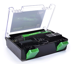 Викрутка акумуляторна з набором біт 6 Нм 3.6В 1.5Ач APRO SD-1 (895612), фото 3