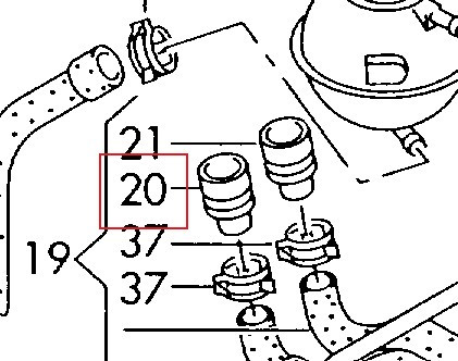 Патрубок охолодження 1J0122291D Audi, Seat, Skoda, VW з нержавійки - ДОВІЧНА ГАРАНТІЯ