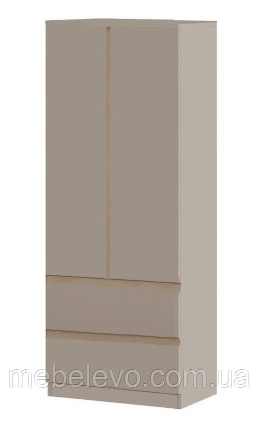 Шафа Фріда 2Д2Ш 2105х800х520мм тоффі Світ меблів